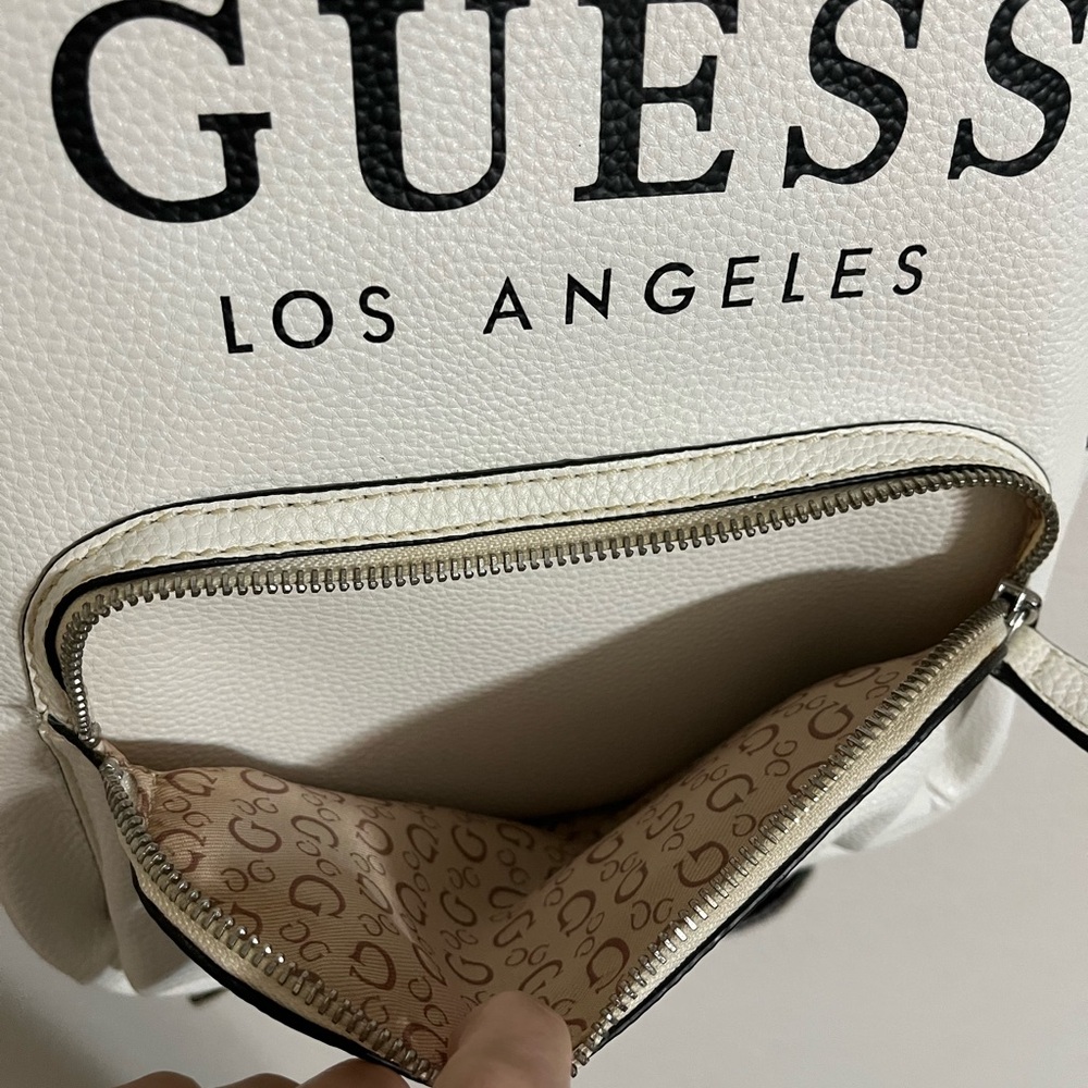 Guess Vintage Monogram Backpack - image 4